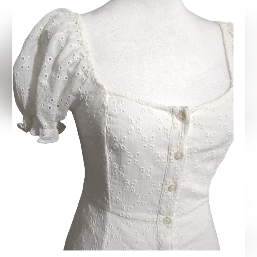 BP Dress 100 Cotton color white xxs - Picture 2 of 5